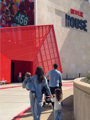 If you’re still figuring out your Spring Break plans, @netflixhouse Dallas is hands down one of the most unique family experiences you can book. #NetflixPartner This Spring Break, you can unlock group savings when you book the Featured Experiences like Squid Game: Survive The Trials or Stranger Things: Face the Dark! Our kids were obsessed with the RePLAY arcade and the food at Netflix Bites, and Nick and I fully leaned into some friendly competition inside the Squid Game Experience (it gets intense in the best way 😂). If you want something different than the usual Spring Break routine, this is it. Grab your tickets, lock in the family discount, and make it a Spring Break they’ll be talking about all year. 🎟️✨