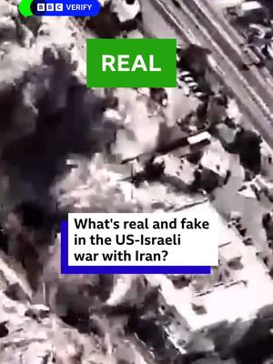 One of the videos, which has got 70 million views and claims to be of an Iranian missile attacking a US fighter jet, is actually from a video game. #Iran #MiddleEast #News #BBCNews