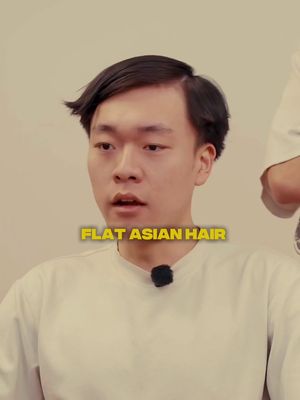 We hate flat straight Asian hair 💆🏻‍♂️ #barber #nyc #hair #hairstyle  