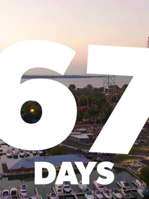 Today is March 3. May 9 is in #67 days. You heard it here first. #CedarPoint #roadtrip #rollercoaster