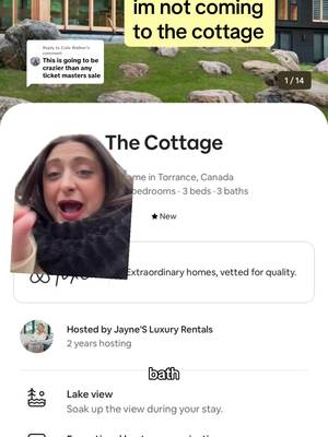 Replying to @Cole Walker HEATED RIVALRY COTTAGE SOLD OUT IN 2 MINS #heatedrivalry #imcomingtothecottage #shanehollander #ilyarozanov #airbnb 