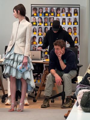 Jonathan Anderson takes you through his fittings process #DiorAW26