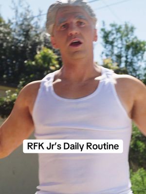 RFK Jr. has a crazy workout routine #comedy #impression #rfkjr #wellness #techbr 