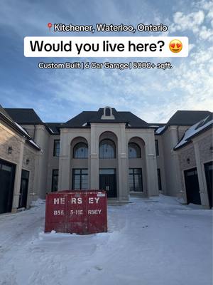 Who would’ve thought #kitchener would have mansions like this?! 😳 #luxury #luxurylife 