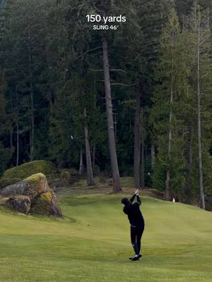 Those soft winter greens perfect for the SLING 🪃 #golf 