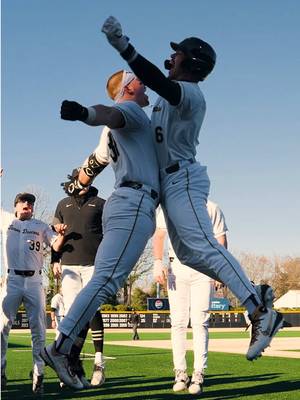 The dog days are over 🧹 #GoDeacs🎩 #WakeForest #baseball #collegebaseball #win 