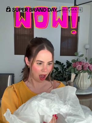 WOW 😱 Something NEW is coming & you’re gonna flip when you find out what it is 🙃 Join us LIVE on 3.06 for the big unboxing! #brumatesuperbrandday 