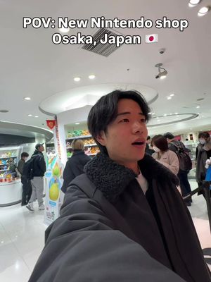 📍 Nintendo OSAKA – Daimaru Umeda, Osaka (13th Floor) 🎮✨ Looking for a game-lover’s paradise in Osaka? Check out Nintendo OSAKA — located on the 13th floor of Daimaru Umeda, right near Osaka Station.  Inside this massive official store, you’ll find exclusive merch, character goods, and a huge selection of items from Mario, Zelda, Splatoon, and more — perfect for souvenirs or gifts.  Whether you’re picking up collectibles or just checking out the life-size displays, this spot is a must-visit for Nintendo fans! #japantrip #japantips #visitjapan #japanlife #nintendo  