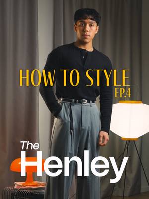 How to Style The Henley The henley is the perfect in-between of a shirt and a t-shirt, making it a really versatile piece.  You can style it by itself with some  Pleated trousers Jeans  and even sweatpants but you can also use it as a layering piece with… Polo Knit  Cardigan  or any jacket! and most importantly, style it in a way that makes you confident.  like and follow for more fashion videos! #fashion #henley #outfit