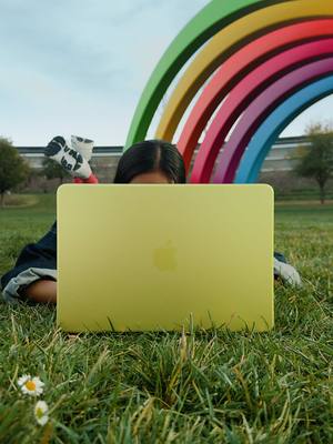 MacBook Neo in Citrus #MacBookNeo