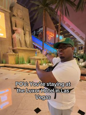 Fun fact about this 😂 #luxor #lasvegas #fyp #viral #foryou 
