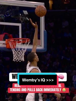 @Victor Wembanyama finished with  6 blocks in 24 mins of play 💯 #NBA #basketball #Wemby #VictorWembanyama #block 