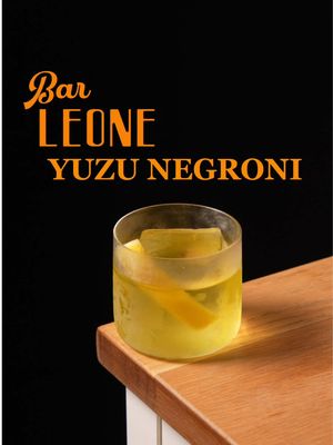 Bar Leone’s Yuzu Negroni Gin, Suze, Cocchi Americano, Yuzu Sake Came across this White Negroni Twist from Bar Leone, rated the Worlds Best Bar in 2025. Deceivingly simple to make, but incredibly delicious. A bit of yuzu sake comes in and provides a bit of floral citrus acidity, which turns this bitter cocktail into something that's quite light and refreshing. Your mileage may vary for the intensity of yuzu sake- original recipe called for 0.25 oz but I bumped mine up to .5 oz to bring more citrus notes forward 1 oz. London Dry Gin 3/4 oz. Suze 1/2 oz. Cocchi Americano 1/4-1/2 oz. Yuzu Sake Stirred down, poured into a rocks glass with a big ice cube, garnish with lemon peel #cocktails #drinks #mixology #yuzu #fyp 