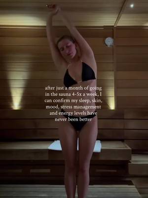 prioritizing my wellness + recovery in 2026 #sauna #healthandwellness