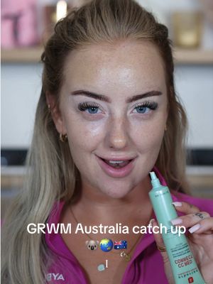 GRWM for the gym & Australia catch up✨🤏🏼😌 ft @Erborian Centella Redness collection (which has been a life saver as you can see)!!! #ukmakeup #kbeauty #koreanskincare #cariadryan AD