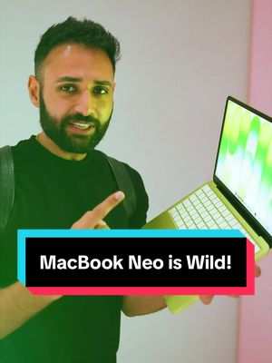 New Apple MacBook Neo feels EXTREMELY competitive 👌