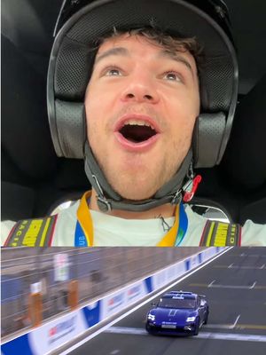 no one warned me the @Formula E safety car could accelerate like this 😭 AD  #FormulaEEvoSessions #FormulaE