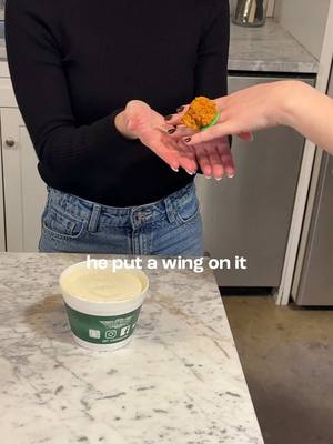 jealous of my wing pop?