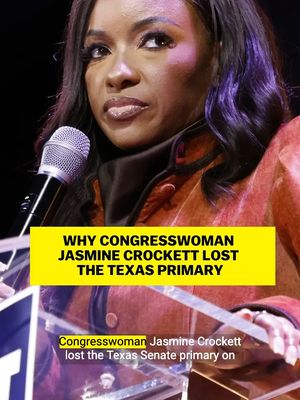 Congresswoman Jasmine Crockett lost the Texas primaries Tuesday night to state Rep. James Talarico — and Vox’s Astead Herndon thinks he knows why. He looks back at a conversation he had with Crockett last month to examine why her campaign didn’t make it across the finish line. Read more of our Texas primary coverage at the link in our bio. #JasmineCrockett #JamesTalarico #TexasPrimary #TexasPolitics #Texas