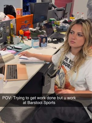 behind the scenes of working at barstool: 