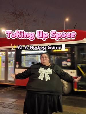 ✨Taking up space  & going to a Hockey game 🏒✨with @Sports on Prime Canada 