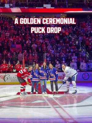 Certified gold. We’re proud to welcome U.S. Women’s National Team Gold Medalists Megan Keller, Aerin Frankel, and Haley Winn to The Rock tonight! #njdevils #usahockey #goldmedal #jerseys #olympics 