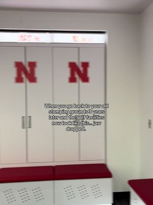 brb crying it’s so nice #miss #collegegolf #nebraskagolf #puttview #trackman