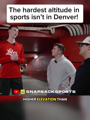 Why does no one talk about the elevation in Albuquerque??  Albuquerque elevation: 5,326 feet  Denver elevation: 5,280 feet #cbb #college #basketball #denver #fyp 