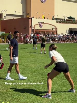 The player lawn as a movie trailer 😂🍿 #indianwells #tennisparadise @Novak Djokovic @Aryna Sabalenka 