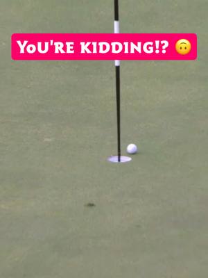 How does this not roll in!? 🤦‍♂️🙃 #golf #fyp #golftok 