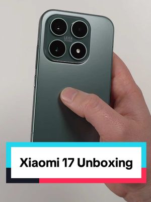 Xiaomi 17 Unboxing #xiaomi #xiaomi17 #unboxing #smartphone #Tech @Xiaomi Deutschland 