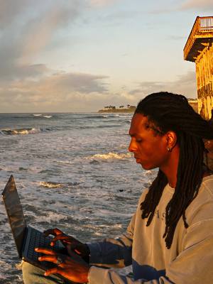 building a website with Wix Harmony while thinking about the next swell #WixHarmony #website #websitedesign #webdesign 