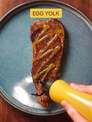 I Turned Egg Yolks Into A Sauce. #egg #yolk #EasyRecipe 
