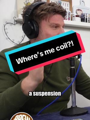 “WHERE’S ME COIL?!” Scott is concerned on @bwtbpod  #funny #coil #couplegoals #fyp #foryoupage 
