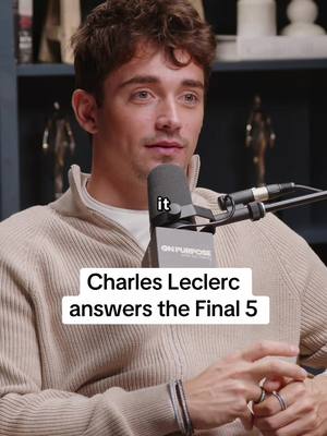 @Charles Leclerc on the final 5 // such a great conversation - go back and listen to the full interview by searching ‘On Purpose with Charles Leclerc’ wherever you get podcasts or watch on YouTube 🎙️🙏 #charlesleclerc #motivation #f1 #inspiration 