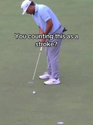 How are you counting this at your home course? 😅 #Golf #LIVGolf 