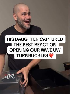 We ❤️ @Wawa & #UnderWraps reactions like this 🥹 (🎥: @Blessed by God!) @Mike Tyson #WWE #miketyson #mysterybox #surprise 