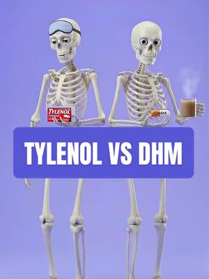 Tylenol vs DHM after drinks #Cheers #TikTokShopMyWellnessJourney #DHM #afterdrinks #alcoholscience 