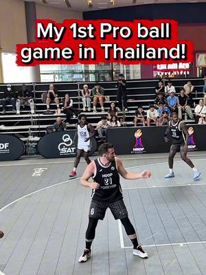 My 1st Pro Basketball Game in Thailand! 🇹🇭🏀 Game 1’s against Dragon Warriors—follow to see my new team in action! #fiba3x3  