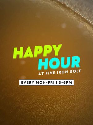 It’s 5i o’clock somewhere 🍹⛳️