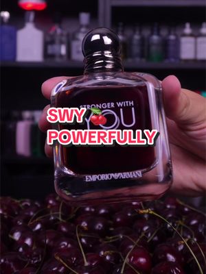 The Type Of CHERRY That Leaves An Impression | *NEW* Stronger With You Powerfully 🍒 @Armani beauty @sephora #StrongerWithYou #ArmaniBeautyPartner #Powerfully #FragTok #ElijahFragrance 