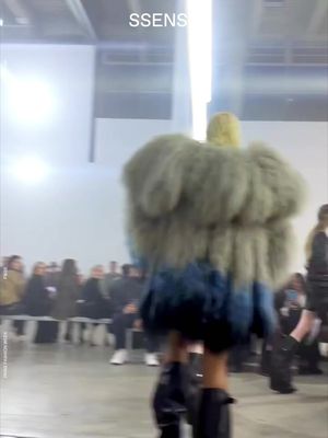 The final walk at Rick Owens FW26 in Paris.