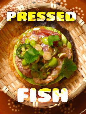 do i have permission to smash ? acooknamedmatt.com for the recipe. pressed fish tostada and a refreshing salsa ranchero.