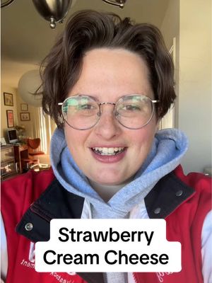 One year since the Strawberry Cream Cheese Incident #creamcheese #strawberry #onthisday #reaction 