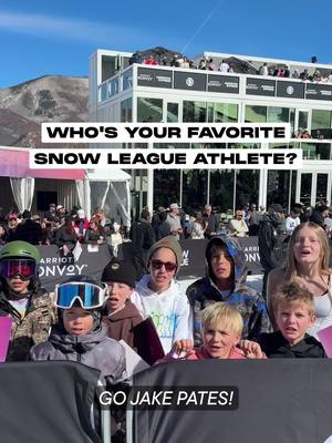 The fans showed up big for their favorite Snow League athletes at Event Three. #TheSnowLeague #JakePates #MaddieMastro #Snowboarding #AspenSnowmass