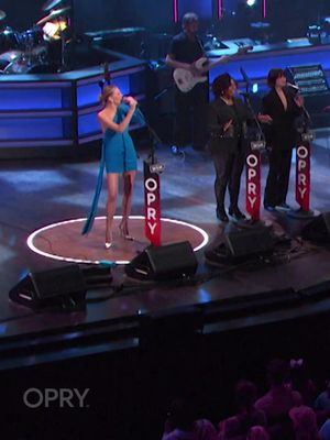 “Peter Pan” but make it acoustic at the Opry ✨ @kelseaballerini Tune in Saturday nights at 9/8c for Opry Live on YouTube and Facebook for more great performances on the Opry stage.
