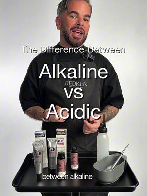 Do you know the difference between alkaline vs. acidic hair color? ✨ #RedkenArtisticAmbassador @Sean Godard is here to break it down for you 🖤