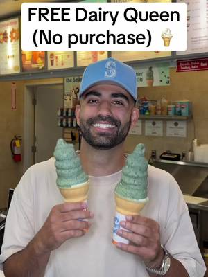 Want free food? Follow me for more! FREE Dairy Queen ice cream (No purchase needed) 🍦 #fastfood #dairyqueen #shopping