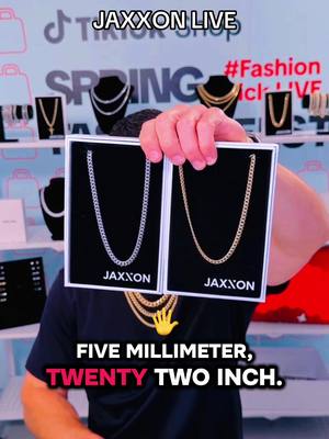 We are LIVE from 3pm until 8pm PST! Get exclusive deals on our best-selling chains, bracelets, pendants & more! @Jarett Castillo #jaxxon #jewelry #livestream #gold #cubanlink 