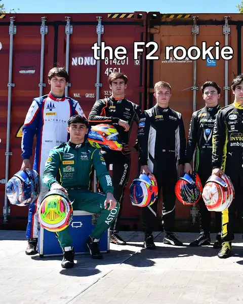 some familiar and some brand-new faces on the F2 grid 💫 #f2 #formula2 #f3 #formula3 #ausgp 